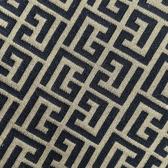 BALMAIN monogram knit skirt army green size 34 - Picture 2 of 5